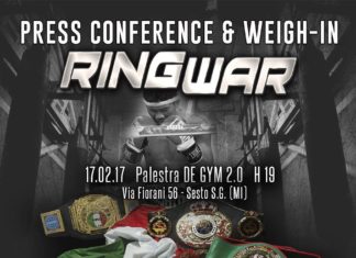 Ring War – Press Conference & Weigh-In