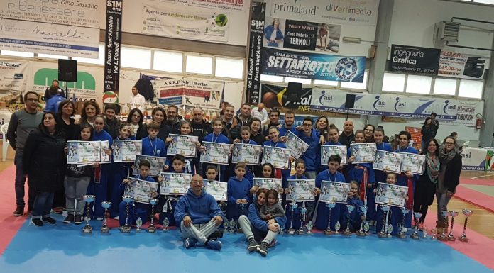 Kungu Fu: la Zen Shin vince 26 medaglie a Termoli