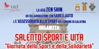 “Salento sport e vita”: a Galatina una grande giornata di sport e solidarietà